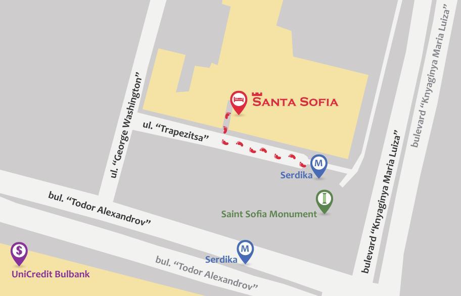 Santa Sofia Hotel Bagian luar foto